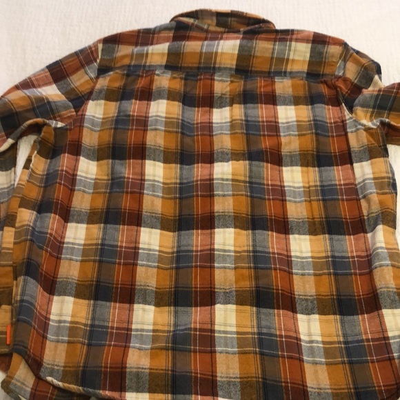 Men’s Merrell XL plaid cotton button down shirt - Picture 6 of 8